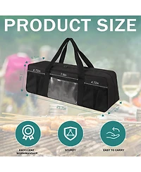 Xdovet Grill Tool Storage Bag Portable Bbq Camping Accessory