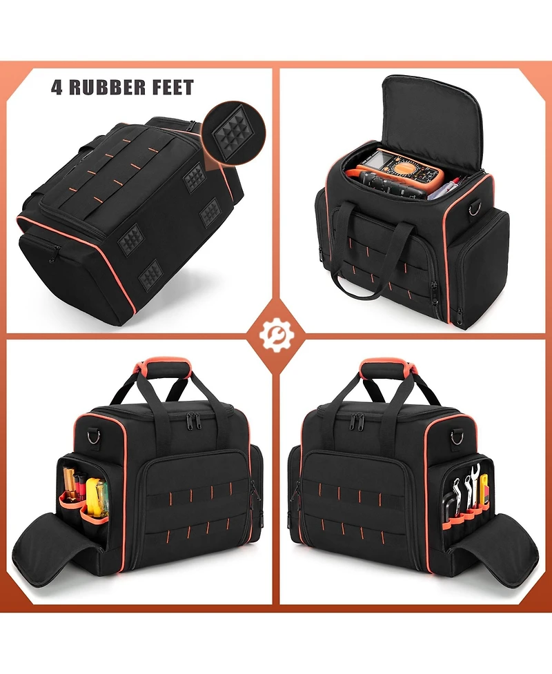 Xdovet Tool Bag 3 Removable Cases 2 Layers Tote
