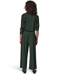 Donna Karan Weekend Women's Mid-Rise Wide-Leg Pull-On Pants