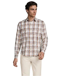 Lands' End Men's Lightweight Coastal Flannel Shirt