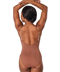 Capezio Women's Camisole Leotard w/ Clear Transition Straps