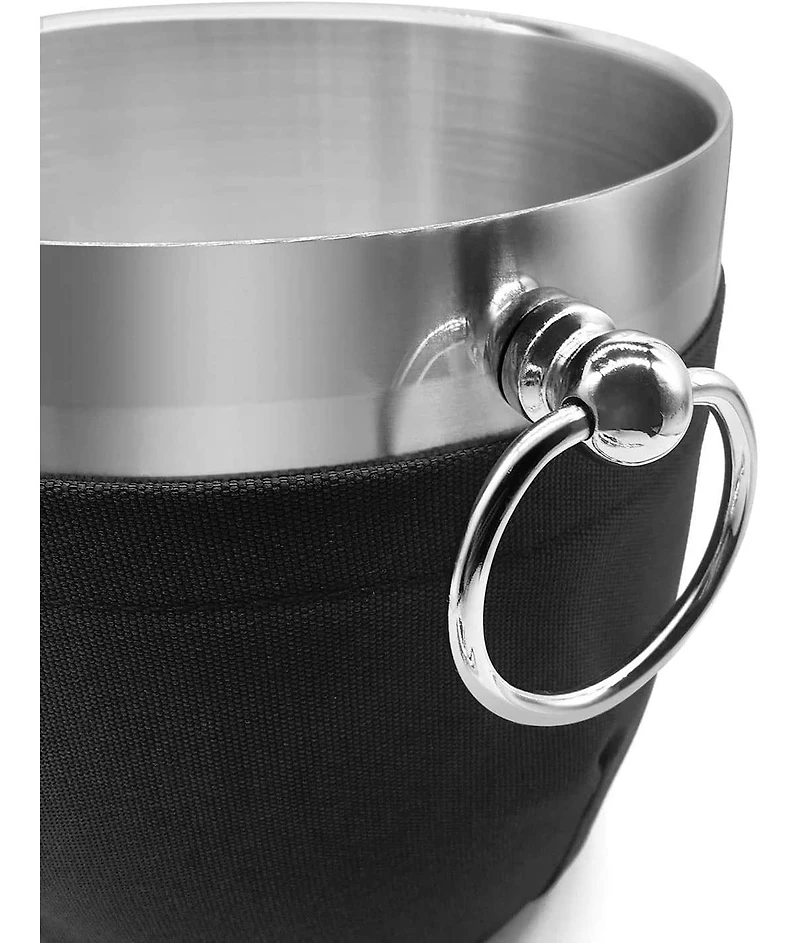 Mega Casa Megacasa 2.8 Liter Insulated Stainless Steel Ice Bucket with Ice Tongs and Lid
