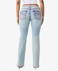 True Religion Women's Becca Bootcut Big T-Flap Jeans