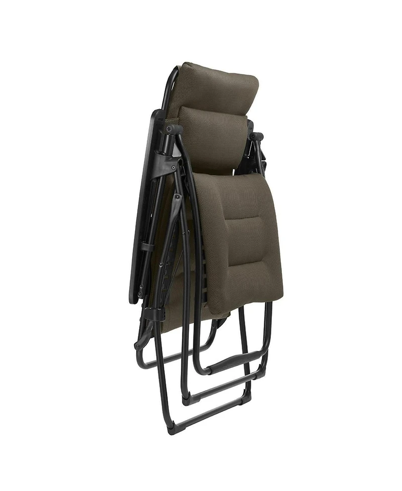 Lafuma Futura Air Comfort Zero Gravity Indoor Outdoor Recliner Chair, Taupe