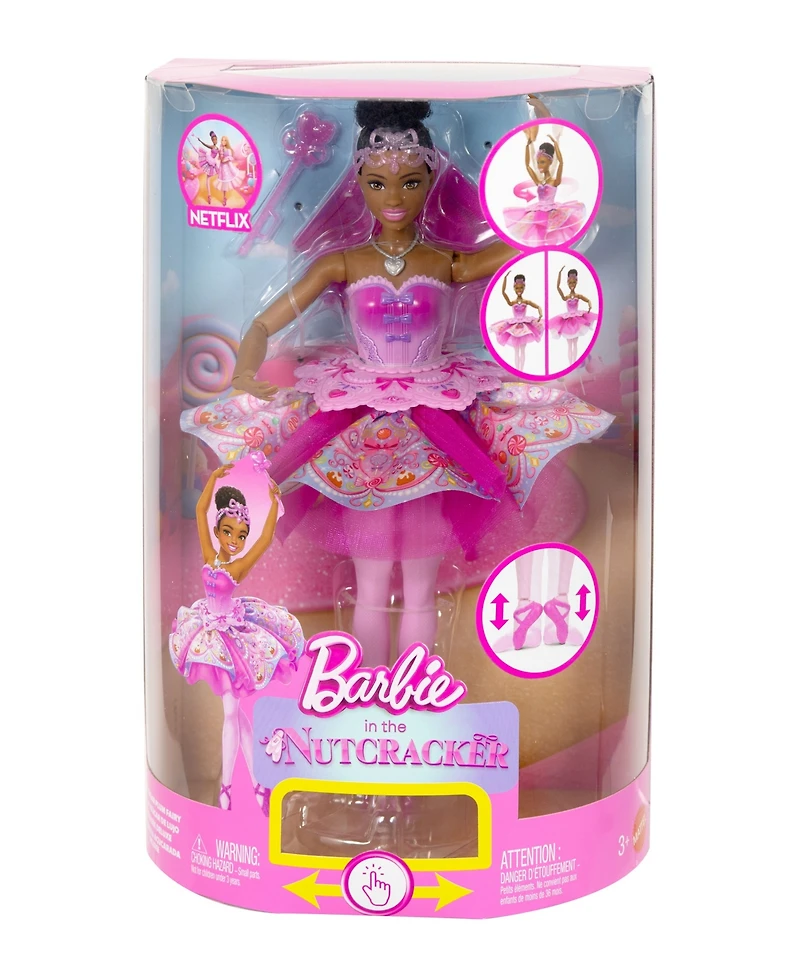 Barbie in the Nutcracker Sugar Plum 12.8" Tutu Fashion Doll, Ages 3+