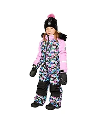 Deux par Little and Big Girl ( 6 to 14 )One Piece Play Snowsuit Heart Print