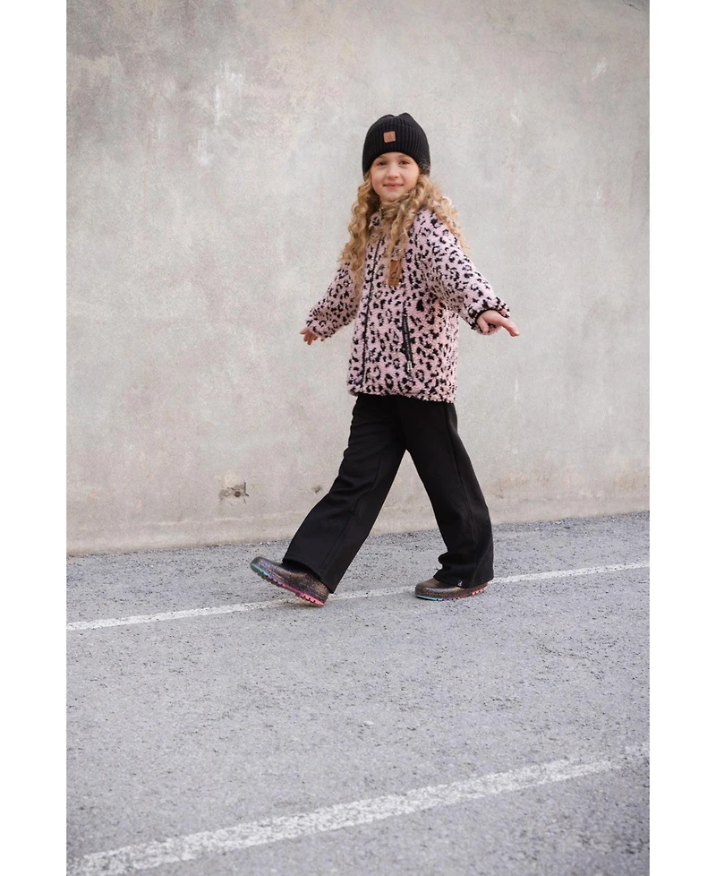 Deux par Toddler Girl (2T-5T) Reversible Mid-Season Jacket