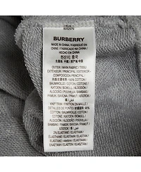 Pre-Owned Burberry Men's Printed Jersey Long Sleeve Hoodie