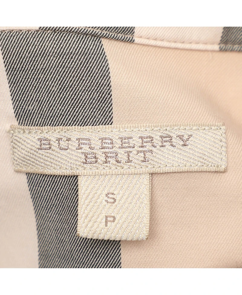 Pre-Owned Burberry Women's Stretch Cotton Top