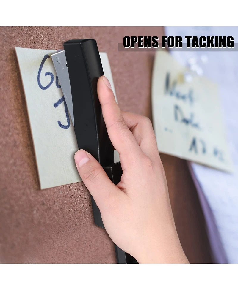 Danrong 6 Pack Metal Desktop Stapler Set With Staples Heavy Duty 25 Sheet Capacity