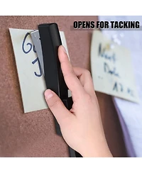 Danrong 6 Pack Metal Desktop Stapler Set With Staples Heavy Duty 25 Sheet Capacity
