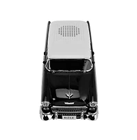 Artudatech Retro Car Bluetooth Speaker with Tws Stereo, Led Party Lights and Fm Radio