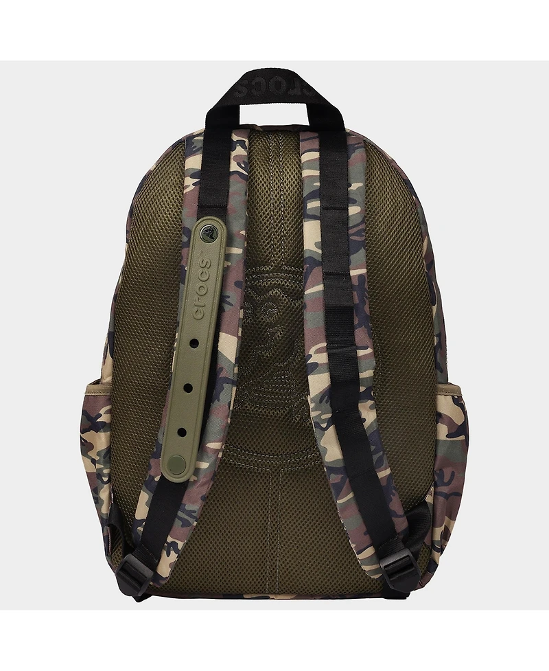 Crocs Camo Back to School Backpack with Eva Front Pocket Customizable Jibbitz Backpack