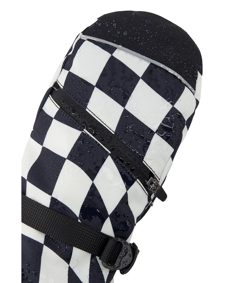Deux par Toddler Boy 2-5 Teknik Winter Mittens Checkered Print
