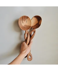 Creative Women, Olive Wood Spiral Servers