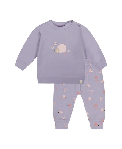 Deux par Baby Girl 3M To 24M Cotton Pants and Top Set