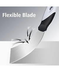 Xdovet Putty Knife Scraper Tool Set Stainless Steel Wood Metal