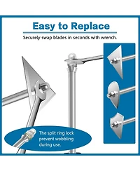 Xdovet Shave Hook Scraper Stainless Steel Paint Remover Tool