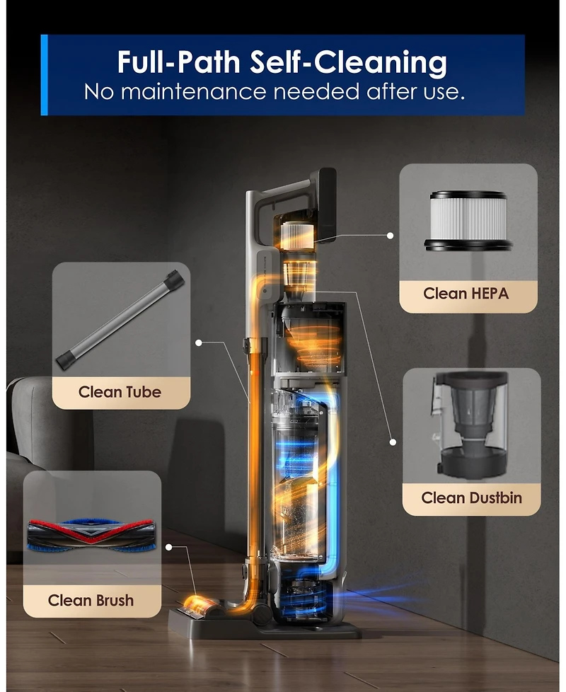 Tineco Pure One Station 5 Pro Cordless Vacuum