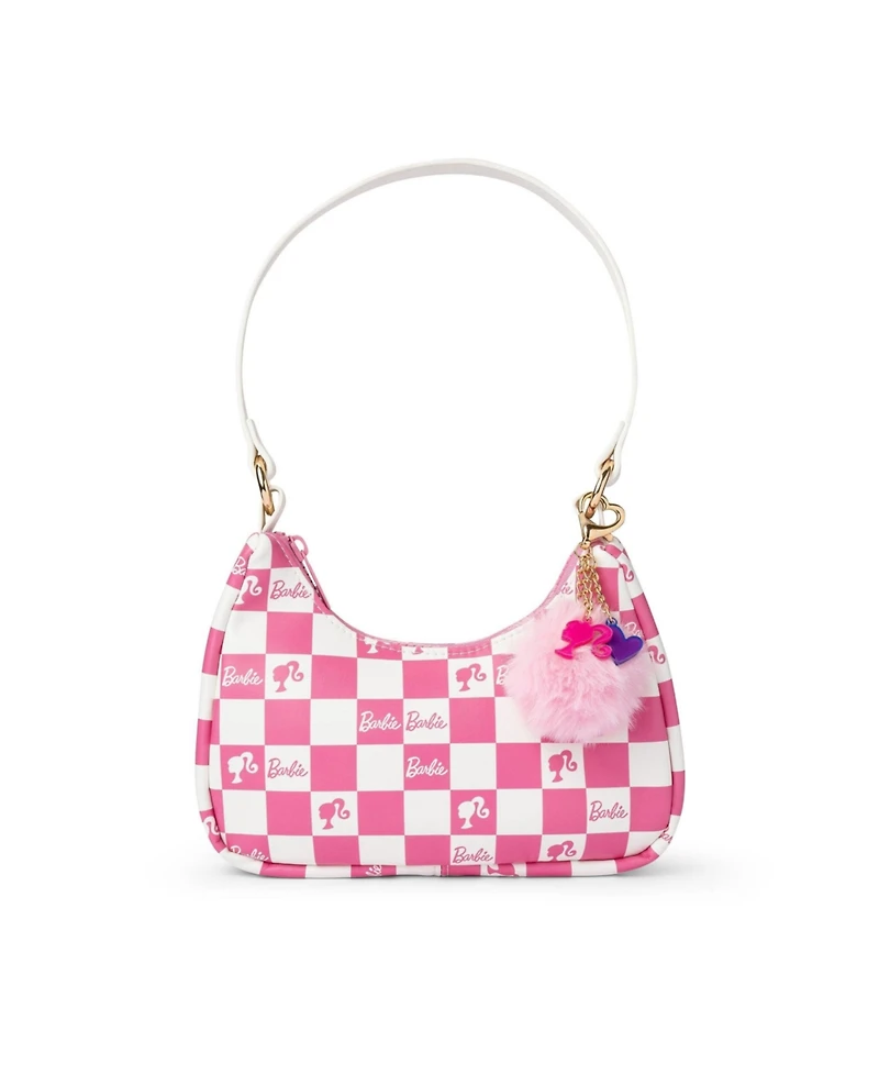 Barbie Kids and Baby Checkered Kids Hobo Handbag