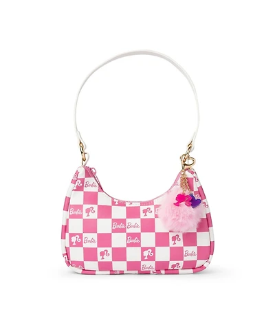 Barbie Kids and Baby Checkered Kids Hobo Handbag