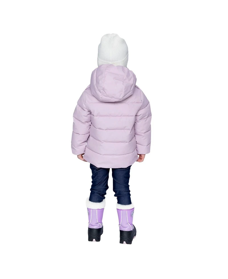 Deux par Toddler ( 2T to 5T ) Unisex Winter Jacket Adapted for Car Seats