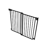Ruie One Handed Dog Gate for Stairs 30 in High and 28 to 43 in Wide