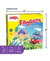 Haba Froggos 100-Piece Dice Game, Ages 6+