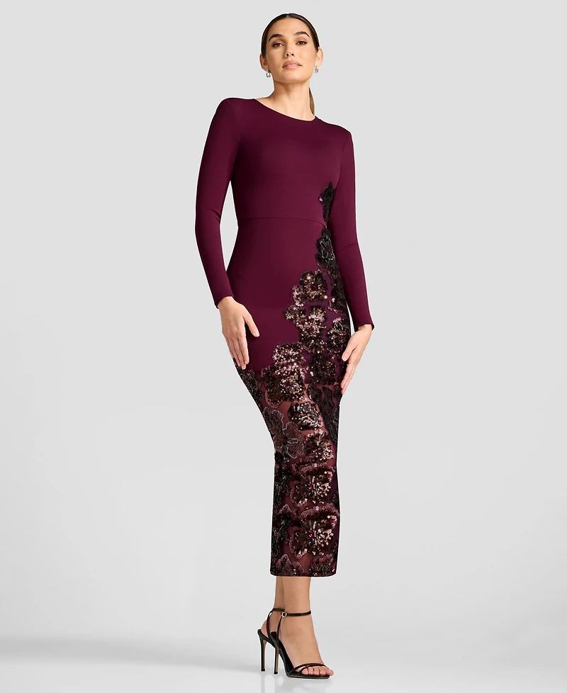 Dress the Population Women's Mara Bodycon Long Sleeve