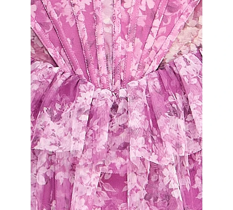 Alex & Sophia Juniors Mesh Dress