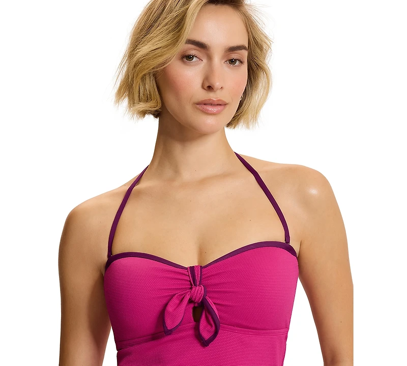 Tommy Bahama Women's Bandeau Neck Tankini Top