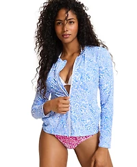Tommy Bahama Women's Long-Sleeve Crewneck Rashguard