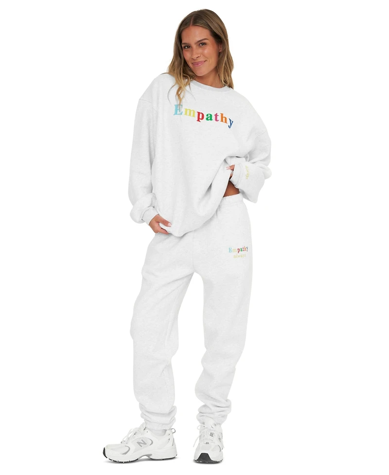 Mayfair Women's Empathy High-Rise Graphic Pull-On Joggers