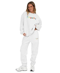 Mayfair Women's Empathy High-Rise Graphic Pull-On Joggers