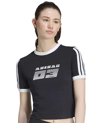 adidas Women's Seasonal Essentials Racing T-Shirt