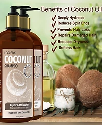Lovery Tea Tree Shampoo and Conditioner Gift Set - 32oz Hair Care