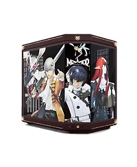 Hyte Metaphor ReFantazio Dual-Chamber Panoramic Tempered Glass Tower Computer Case, Compatible with Itx/mAtx/ATX/Eatx Motherboards