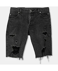 Pre-Owned Balmain Men's Distressed Denim Shorts