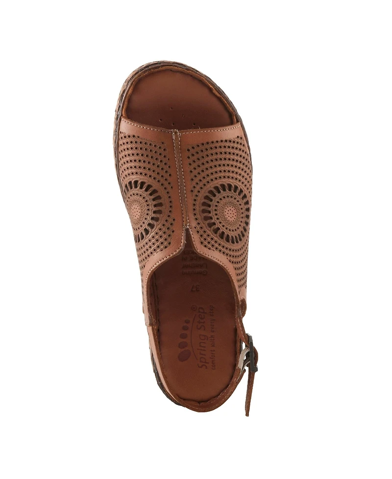Spring Step Cordero Slingback Sandal with Leather Upper