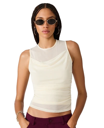 Steve Madden Women's Roman Knit Sleeveless Top