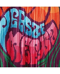 Pre-Owned Versace Mens Multicolor Medusa Print Satin Plisse College Fit Shorts