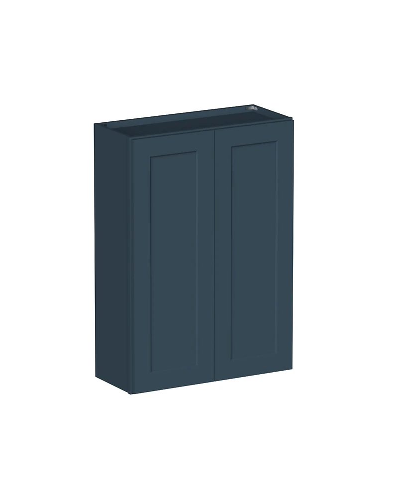Boyel Living Standard Wall Cabinet Door Shelves, Ready to Assemble Kitchen Cabinet with Solid Wood Frame