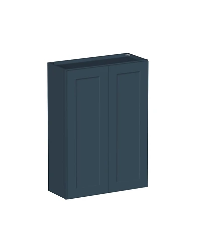 Boyel Living Standard Wall Cabinet Door Shelves, Ready to Assemble Kitchen Cabinet with Solid Wood Frame