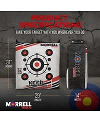 Morrell Targets Morrell Outdoor Keep Hammering 54 Pound Adult Field Point Archery Bag Target