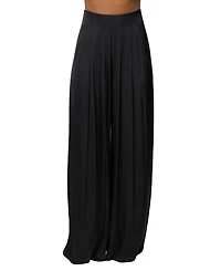 Jluxlabel Women's Clara Wide Leg Pleated Trousers