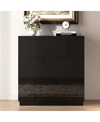 Vlsrka 31.5" Accent Cabinet with Adjustable Shelves