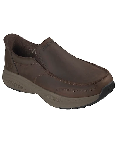 Skechers Men's Slip-Ins Relaxed Fit: Norman - Jasper Moc-Toe Casual Sneakers from Finish Line