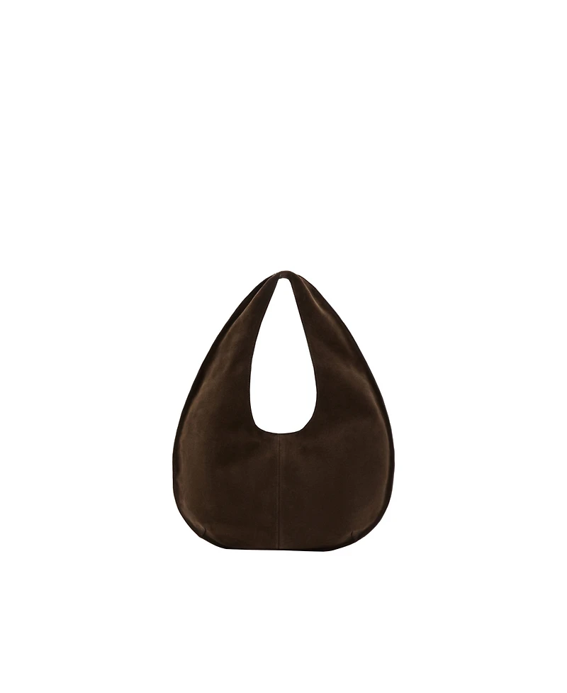 Mango Women's Small Split-Leather Bag