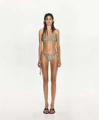 Mango Women's Beaded Brazilian Bikini Briefs