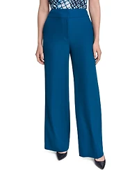 Calvin Klein Women's Whitney High-Rise Wide-Leg Pants